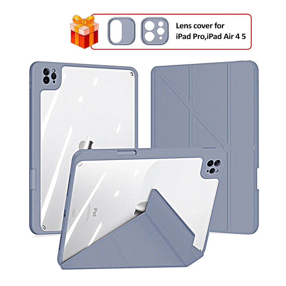 Case For iPad Pro 11 12 9 Inch 2020 2022 2024 Cover For iPad 9th 10th 7th 8th Air 4 5 10.2 10.9 Covers iPad Mini 6 Cases