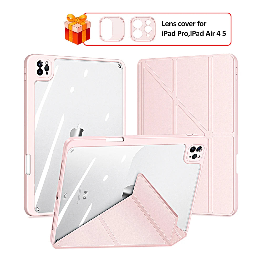 Case For iPad Pro 11 12 9 Inch 2020 2022 2024 Cover For iPad 9th 10th 7th 8th Air 4 5 10.2 10.9 Covers iPad Mini 6 Cases