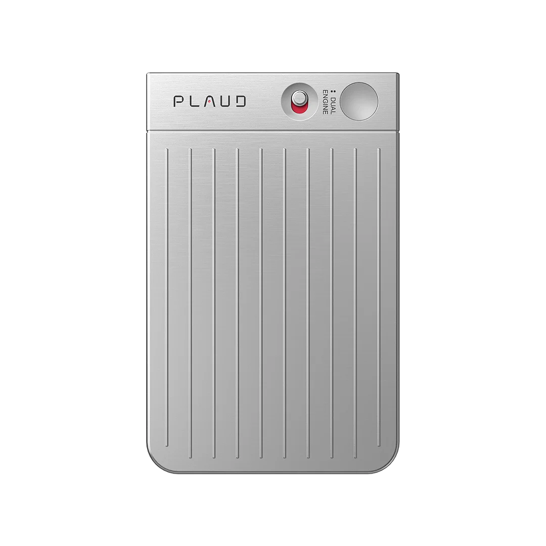 PLAUD NOTE AI Voice Recorder, AI Notetaking Device for Meetings, Lectures, Calls, AI Transcription & Summarization